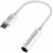 Адаптер Promate USB Type-C - 3.5 мм (M/F), 0.2 м, AuxLink-C White