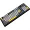Клавіатура бездротова Ajazz AK980 Clear Sky Switch Black (AK980-CS-BGY)