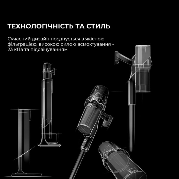 Акумуляторний пилосос Deerma T30W Station (DEM-T30W Station)