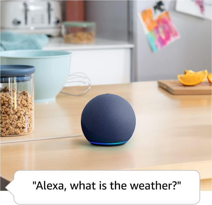Акустична система Amazon Echo Dot (5th Gen) Smart Speaker with Alexa Glacier White_JP