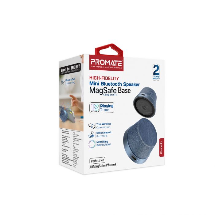 Акустична система Promate Punch 3W Navy