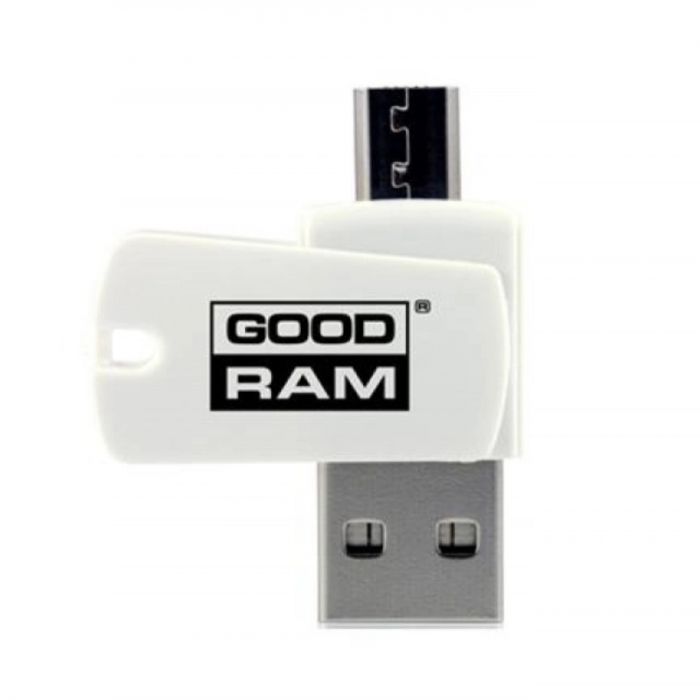 Кардрідер USB2.0 Goodram AO20 White (AO20-MW01R11)
