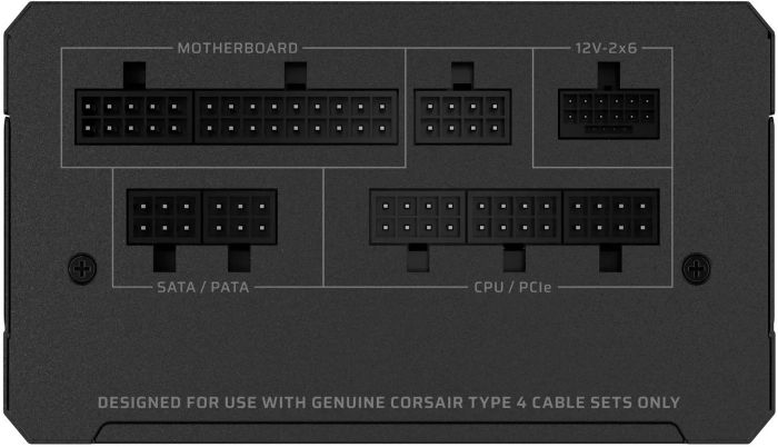 Блок живлення Corsair RM1000e ATX 3.1 (CP-9020297-EU) 1000W