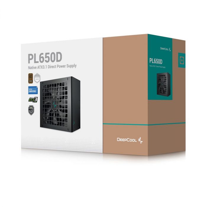 Блок живлення DeepCool PL650D (R-PL650D-FC0B-EU-V2) 650W