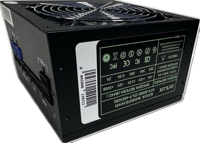 Блок живлення Delux DLP-45DGM 600W
