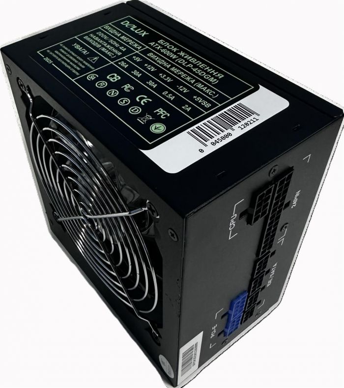 Блок живлення Delux DLP-45DGM 600W