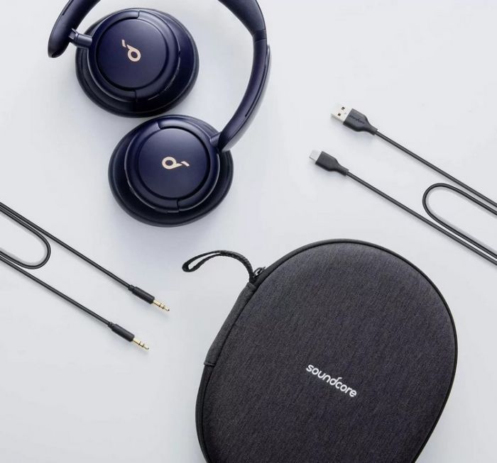 Bluetooth-гарнітура Anker SoundСore Life Q30 v2 Midnight Blue (A3028333)