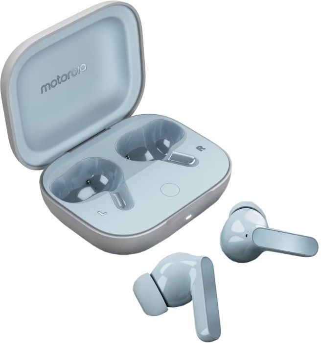 Bluetooth-гарнітура Motorola TWS Moto Buds 2024 Glacier Blue (PG38C05749)