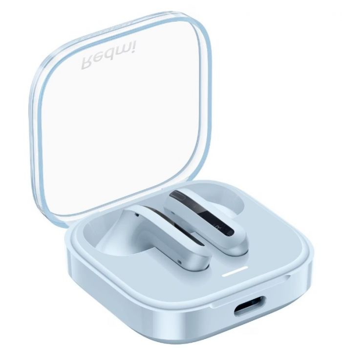 Bluetooth-гарнітура Xiaomi Redmi Buds 6 Active Transparent Blue (BHR8394GL)