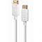 Кабель Cablexpert DisplayPort - DisplayPort V 1.2 (M/M), 1.8 м, білий (CC-DP2-6-W)