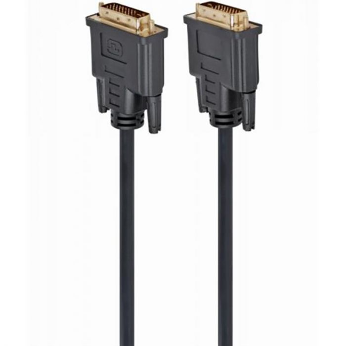 Кабель Cablexpert DVI - DVI (M/M), Dual link, 3 м, чорний (CC-DVI2-BK-10)