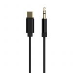 Адаптер Cablexpert USB Type-C - 3.5 мм (M/M), 1.5 м, Black (CCA-CM3.5M-1.5M)