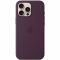 Чохол-накладка Apple Silicone Case with MagSafe для Apple iPhone 16 Pro Max Plum (MYYW3)