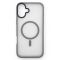 Чохол-накладка BeCover Metal Buttons Case MagSafe для Apple iPhone 16 Plus Gray (712095)