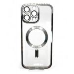 Чохол-накладка BeCover TPU Chrome Case MagSafe для Apple iPhone 16 Pro Silver (712083)