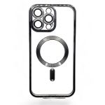 Чохол-накладка BeCover TPU Chrome Case MagSafe для Apple iPhone 16 Pro Black (712080)