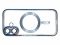 Чохол-накладка BeCover TPU Chrome Case MagSafe для Apple iPhone 16 Sierra Blue (712072)