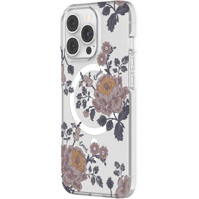 Чохол-накладка Coach Protective Case with Magsafe для Apple iPhone 13 Pro Moody Floral (CIPH-110-MDYFC)