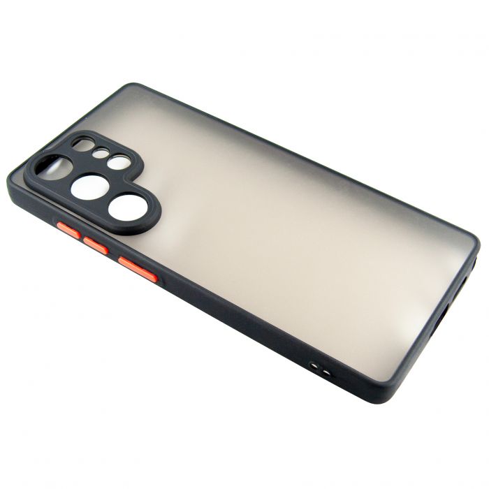 Чохол-накладка Dengos Matt для Samsung Galaxy S25 Ultra SM-S938 Black (DG-TPU-MATT-164)