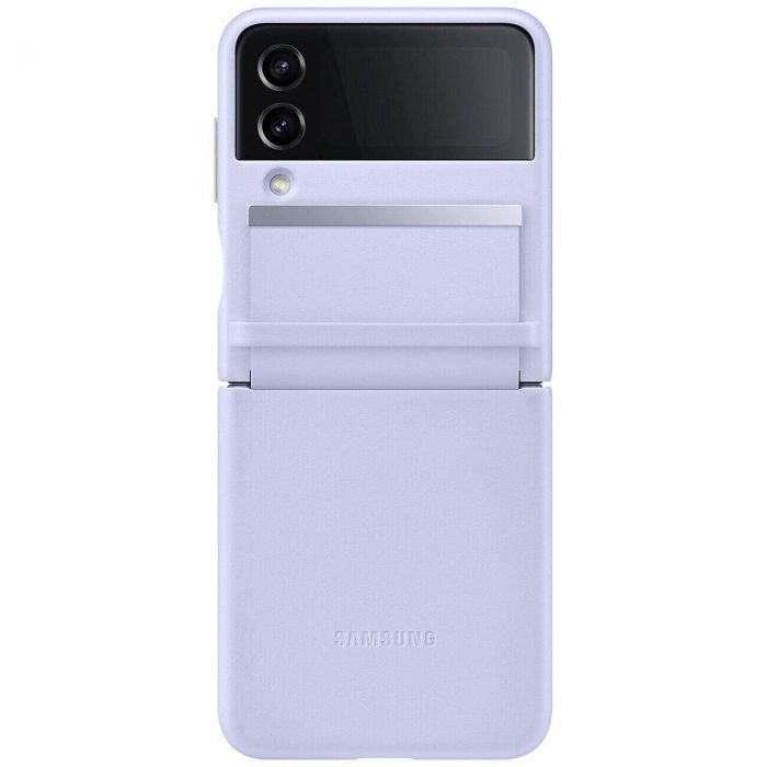 Чохол-накладка Samsung Flap Leather Cover для Samsung Galaxy Flip 4 SM-F721 Serenity Purple (EF-VF721LLEGUA)
