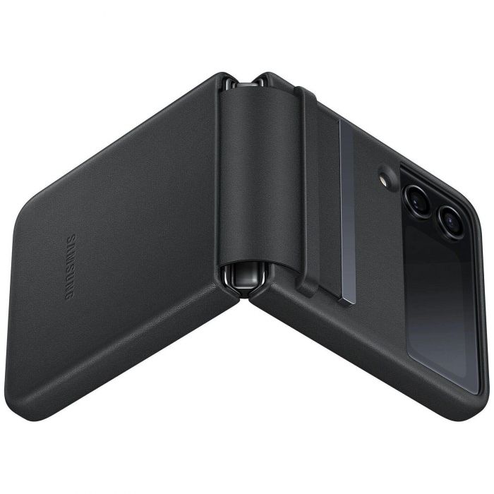 Чохол-накладка Samsung Flap Leather Cover для Samsung Galaxy Flip 4 SM-F721 Black (EF-VF721LBEGUA)