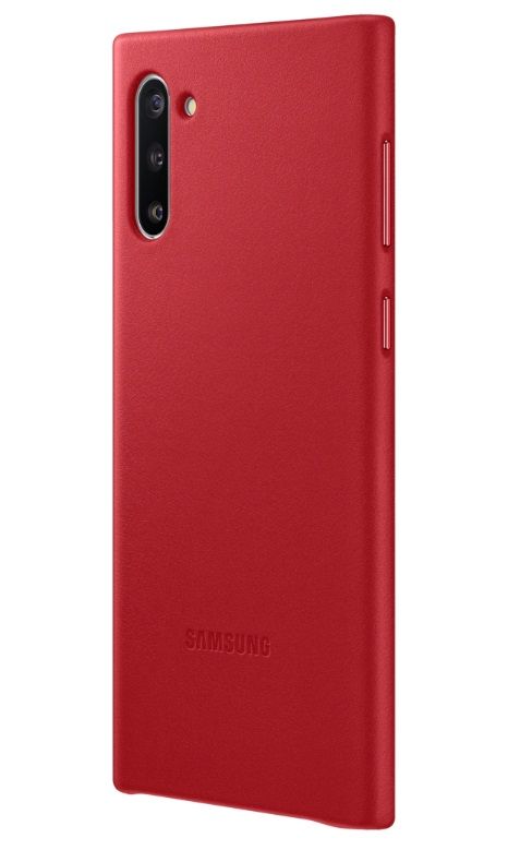 Чохол-накладка Samsung Leather Cover для Samsung Galaxy Note 10 SM-N970 Red (EF-VN970LREGRU)