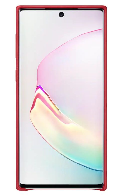 Чохол-накладка Samsung Leather Cover для Samsung Galaxy Note 10 SM-N970 Red (EF-VN970LREGRU)