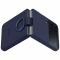 Чохол-накладка Samsung Silicone Cover with Ring для Samsung Galaxy Flip 4 SM-F721 Navy Blue (EF-PF721TNEGUA)
