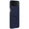 Чохол-накладка Samsung Silicone Cover with Ring для Samsung Galaxy Flip 4 SM-F721 Navy Blue (EF-PF721TNEGUA)