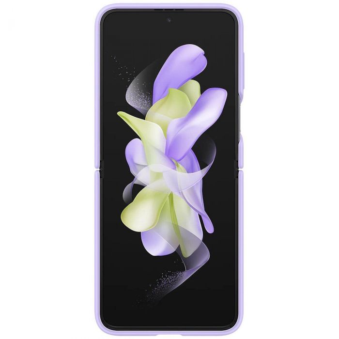 Чохол-накладка Samsung Silicone Cover with Ring для Samsung Galaxy Flip 4 SM-F721 Lavender (EF-PF721TVEGUA)