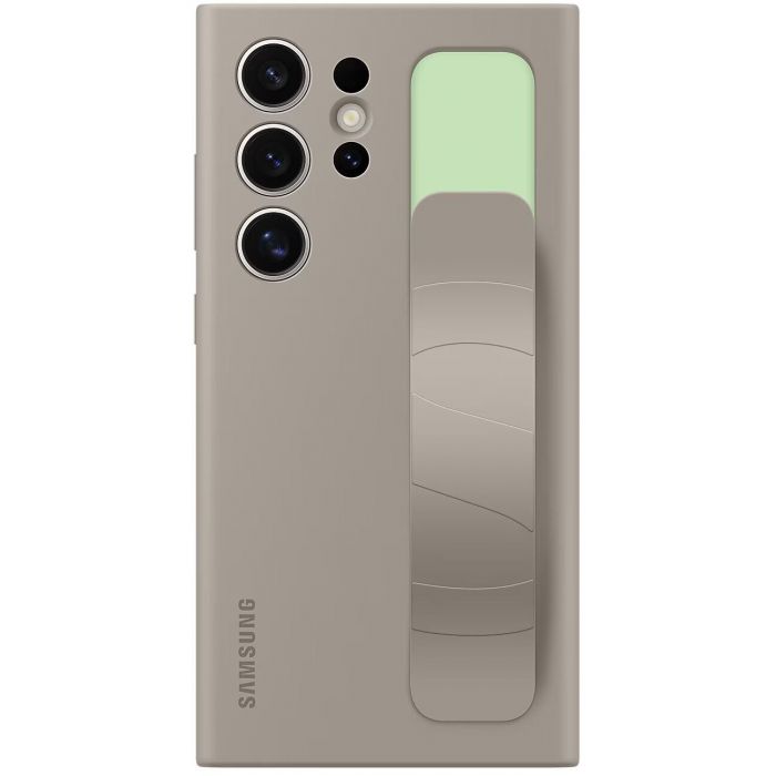 Чохол-накладка Samsung Silicone Grip Case для Samsung Galaxy S24 Ultra SM-S928 Taupe (EF-GS928CUEGWW)