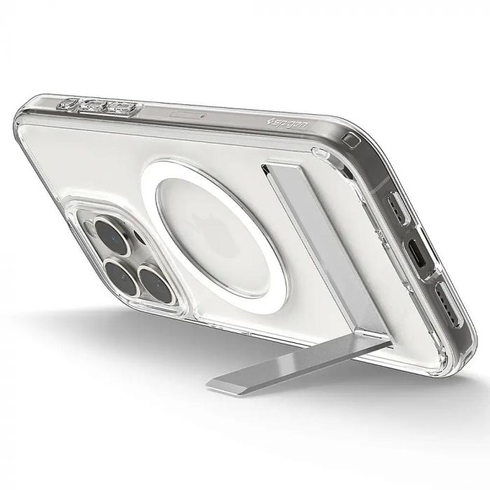 Чохол-накладка Spigen Slim Armor Essential S with MagFit для Apple iPhone 15 Pro Max Crystal Clear (ACS06452)