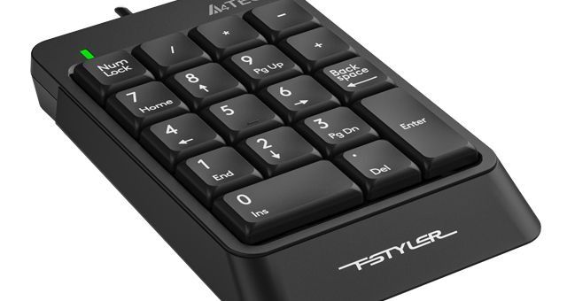 Цифровий клавiатурный блок A4Tech FK13P Black