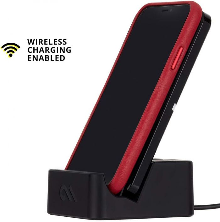 Чохол-накладка Case-Mate Barely There Leather для Apple iPhone X / iPhone XS Red (CM037748)
