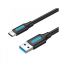 Кабель Vention USB - USB Type-C (M/M), 3A, 0.5 м, Black (COZBD)