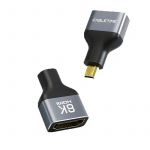 Перехідник Cabletime micro HDMI - HDMI (F/M), 0.1 м (CP46G)