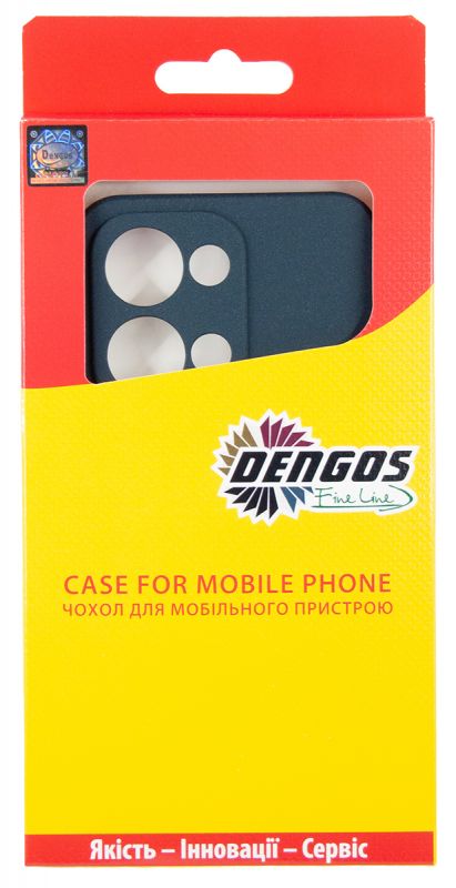 Чохол-накладка Dengos Carbon для Oppo Reno13 5G Blue (DG-TPU-CRBN-244)