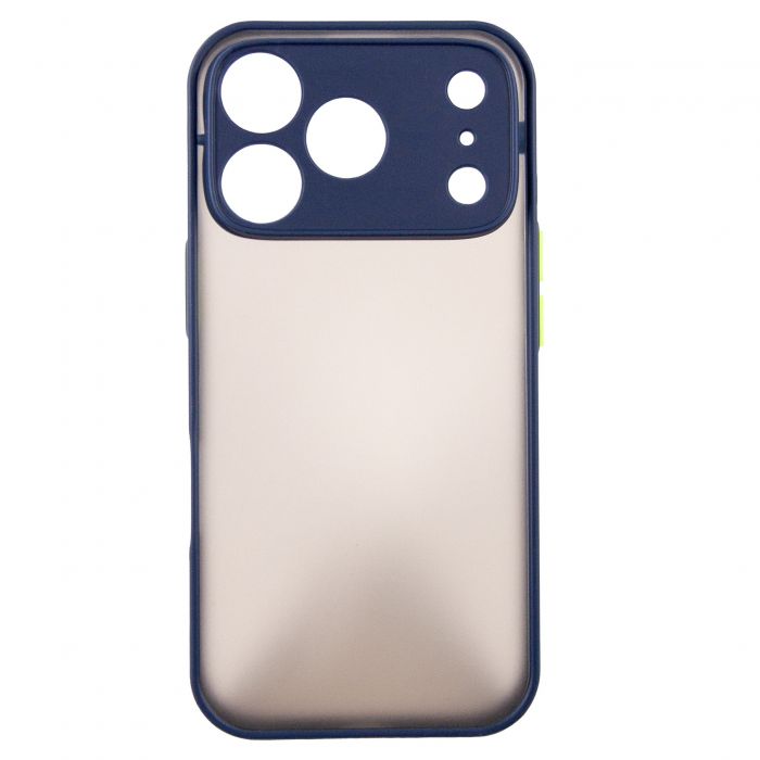 Чохол-накладка Dengos Matt для iPhone 17 Pro Blue (DG-TPU-MATT-171)