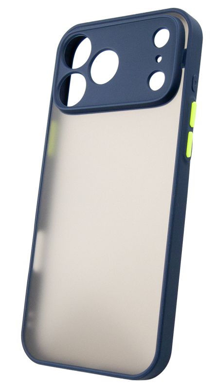 Чохол-накладка Dengos Matt для iPhone 17 Pro Max Blue (DG-TPU-MATT-172)