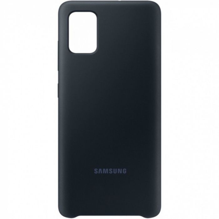 Чохол-накладка Samsung Silicone Cover для Samsung Galaxy A51 SM-A515 Black (EF-PA515TBEGRU)