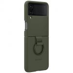 Чохол-накладка Samsung Silicone Cover with Ring для Samsung Galaxy Flip 4 SM-F721 Khaki (EF-PF721TGEGUA)
