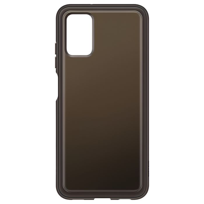 Чохол-накладка Samsung Soft Clear Cover для Samsung Galaxy A03s SM-A037 Black (EF-QA037TBEGRU)