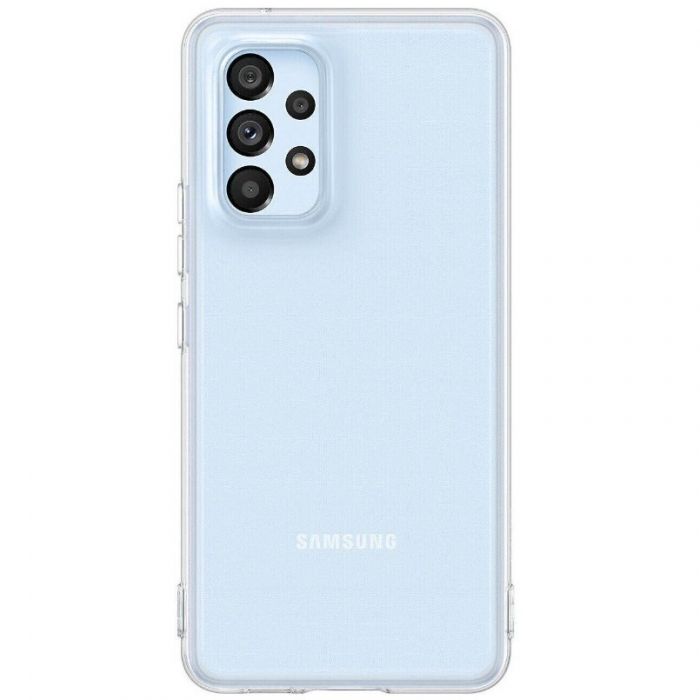 Чохол-накладка Samsung Soft Clear Cover для Samsung Galaxy A53 SM-A536 Transparent (EF-QA536TTEGRU)