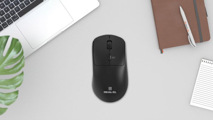 Миша бездротова REAL-EL RM-317W Black