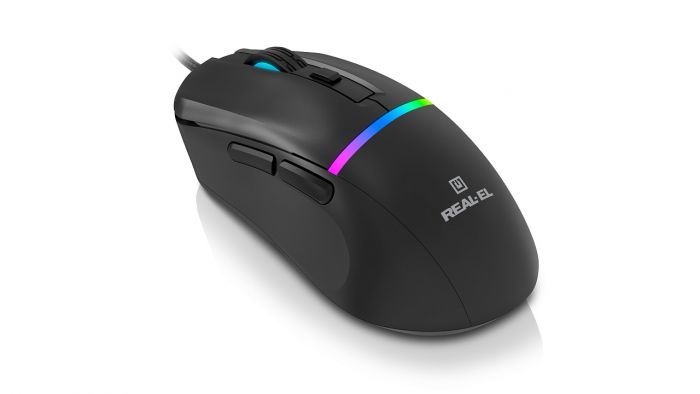 Миша REAL-EL RM-530 Black