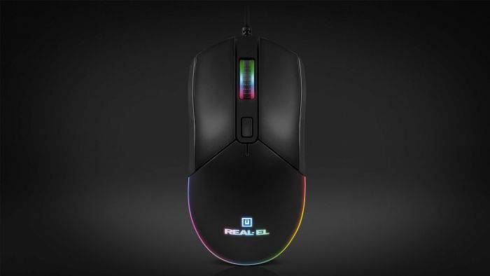 Миша REAL-EL RM-515 Black