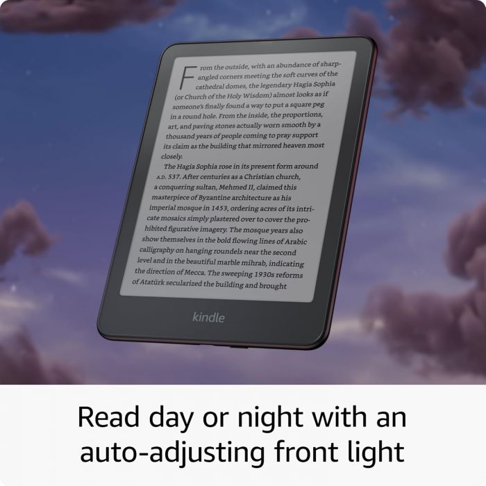 Електронна книга Amazon Kindle Paperwhite (12th Gen) Signature Edition (2024) SA569P 32GB Metallic Black_JP