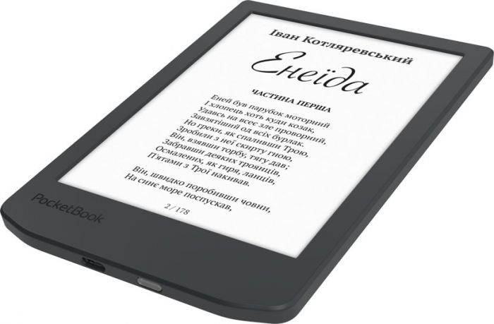 Електронна книга PocketBook 619 Verse Lite Midnight Grey (PB619-T-CIS)