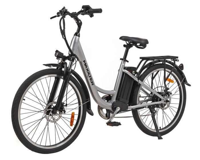 Електровелосипед Maxxter City 2.0 Silver