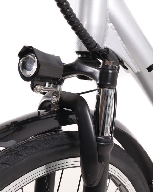 Електровелосипед Maxxter City 2.0 Silver